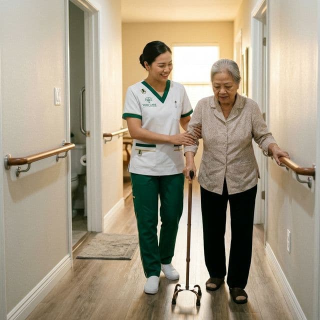 Cách phòng tránh ngã cho người cao tuổi tại nhà